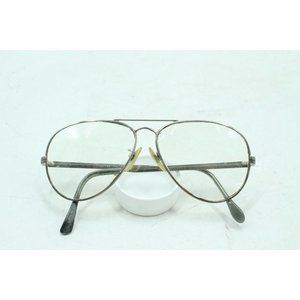 Vintage LOTTET Pilot Metal Aviator Eyeglasses 56 145 France